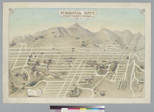 Virginia City, Storey County, Nevada, 1877