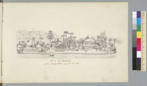 [View of Bridgetown taken from road, Barbados]