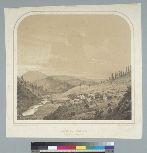 Scotts Bar, 1857, Siskiyou County, Cal[ifornia]