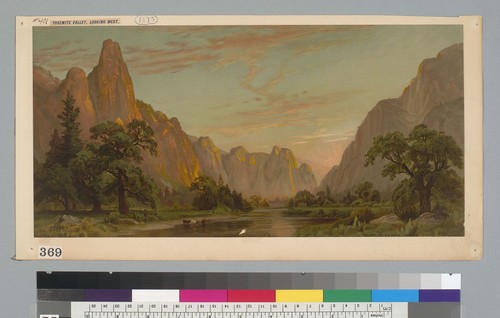 Yosemite Valley, looking west