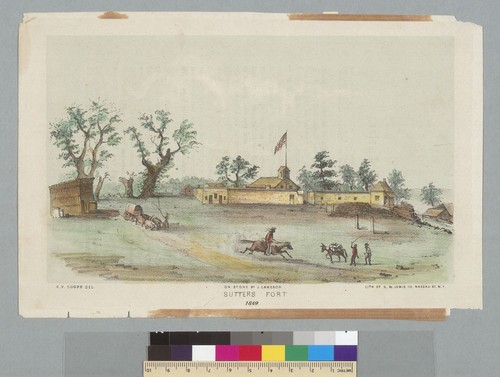 Sutter's Fort [Sacramento, California], 1849