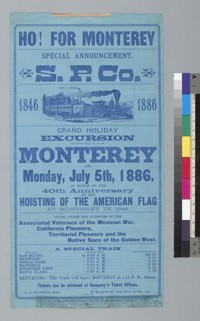 Ho for Monterey, special announcement S.P.Co. [Southern Pacific Company]