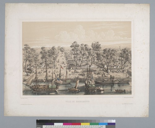 [View of Sacramento, California in 1849]