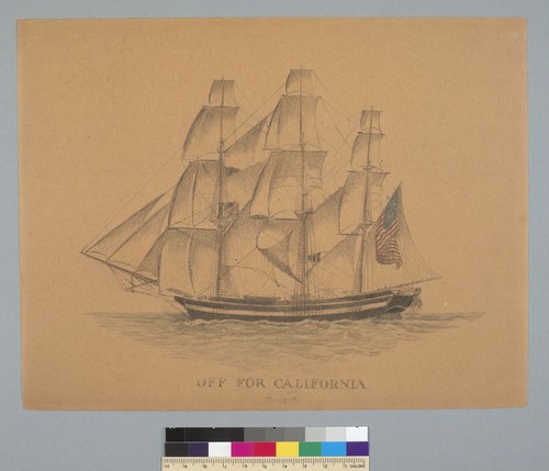 Off for California: Bonetta [ship]