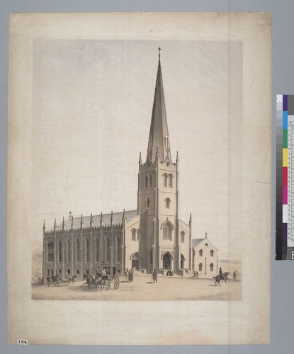 [Design for Saint Mary's Church, San Francisco, California]