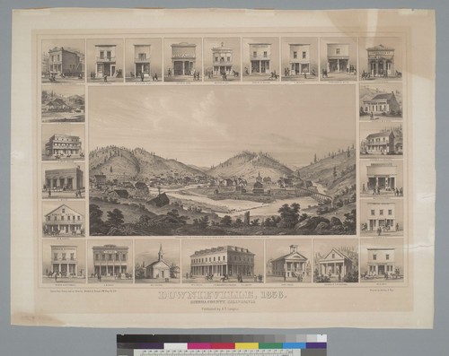 Downieville, 1856, Sierra County, California