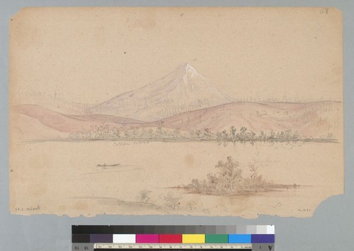 [Columbia River with Mount Hood, Oregon]