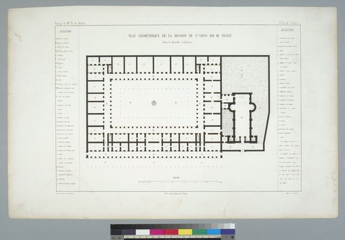 [Plan of Mission San Luis Rey, Santa Margarita Valley, California]