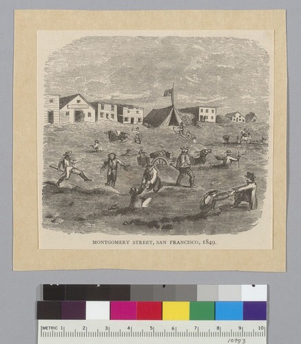 Montgomery Street, San Francisco, 1849 [California]