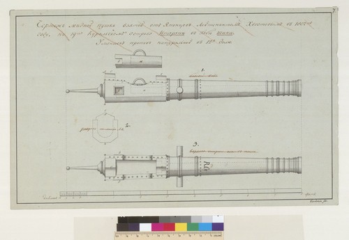 [Cross-section view of cannon]