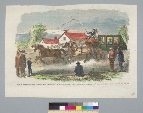 [Overland mail from Port Smith, Arkansas, for the Pacific Coast]