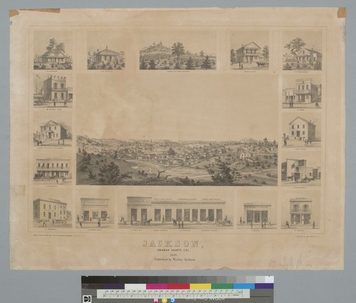 Jackson, Amador County, Cal[ifornia], 1857
