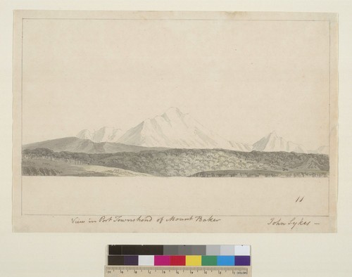 [View in Port Townsend of Mount Baker, Washington]