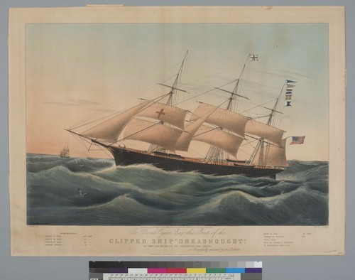 Clipper ship "Dreadnought"