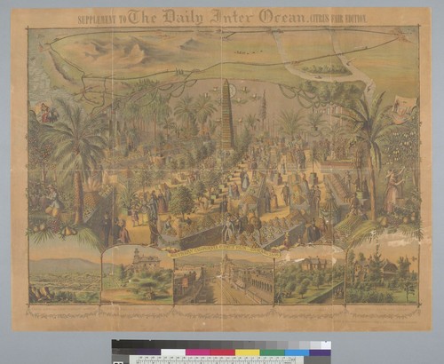 Southern California Citrus Fair, Chicago [Illinois] 1886 [poster]