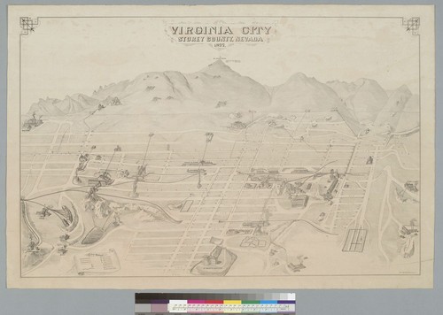 Virginia City, Storey County, Nevada, 1877