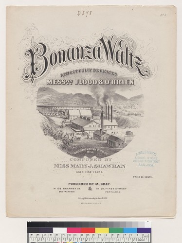 Bonanza waltz/Consolidated Virginia Mining Co[mpany] Mill [Mary J. Shawhan]