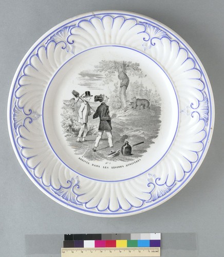 [Arrival in the gold regions (plate)]