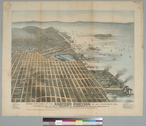 Bird's-eye view of eastern portion of San Francisco, Cal[ifornia]