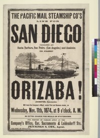 Steamship "Orizaba"