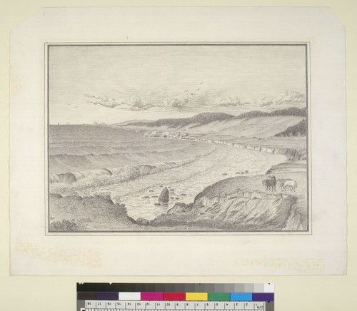 [North from Fisherman Bay to Gualala, Mendocino County, California]