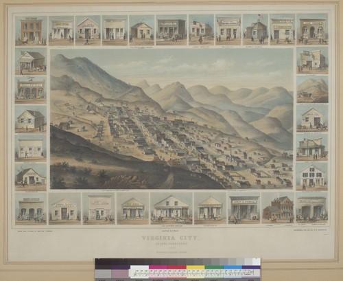 Virginia City, Nevada Territory, 1861