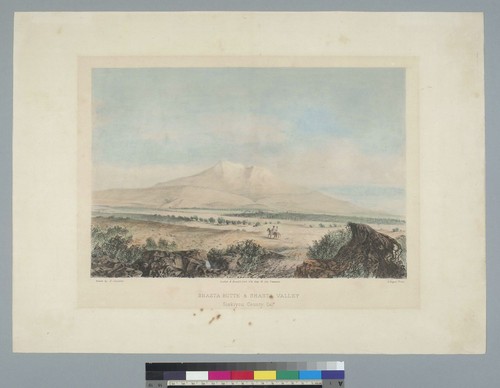 Shasta Butte & Shasta Valley, Siskiyou County, Cal[iforni]a