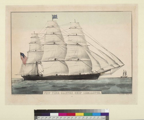 New York clipper ship "Challenge"