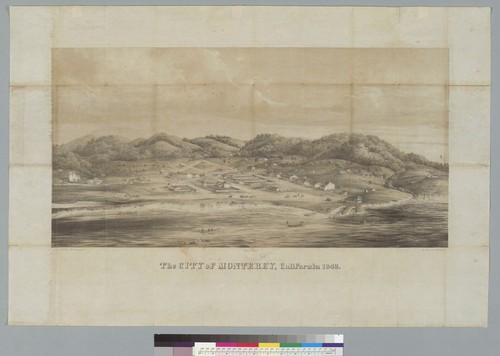 The city of Monterey, California, 1842