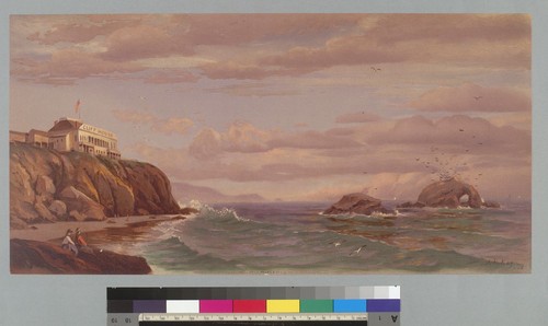 [View of Cliff House and Seal Rock, San Francisco, California]