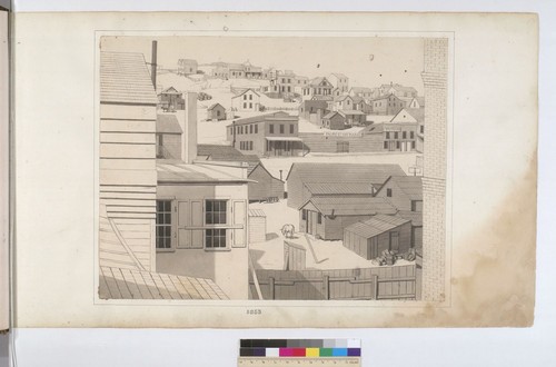 [San Francisco, California, near Pacific Street] 1853