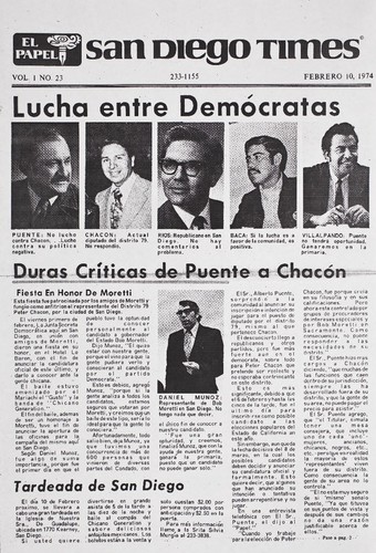 Articles about Herman Baca