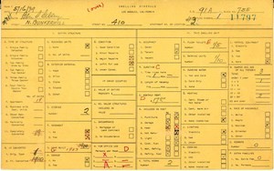 WPA household census for 410 N BUNKER HILL, Los Angeles