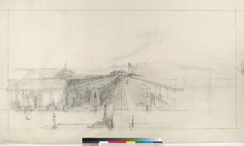 [Perspective Sketch, ca. 1912]