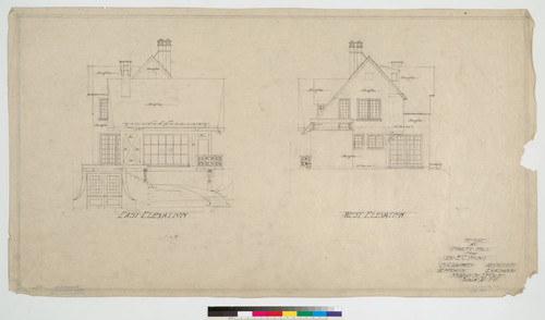 East and West Elevations