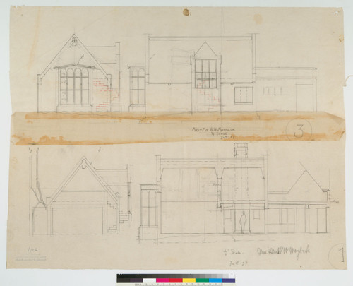 Elevation and Sections