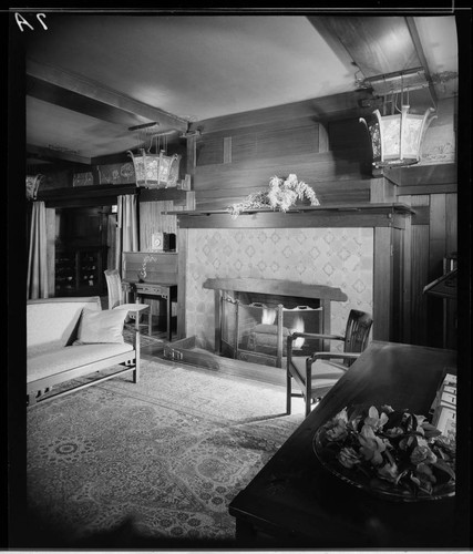 Blacker, Robert, residence [Blacker House]. Interior