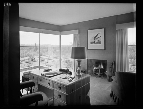 Goldsmith, Mr. and Mrs. Clifford, residence. Interior study