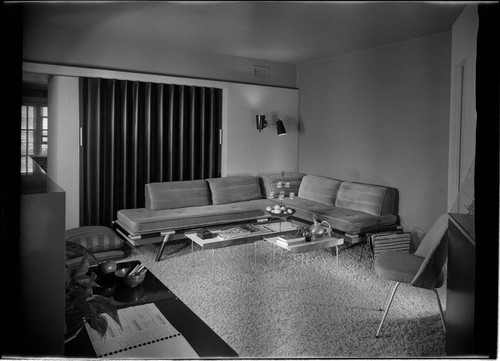 Aber, Mr. and Mrs. Otto S., residence. Living room