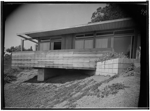 Agee, James, residence. Exterior and Architectural detail