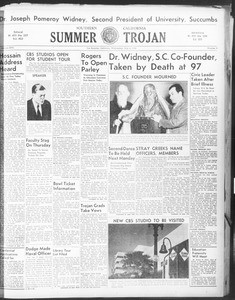 Summer Trojan, Vol. 17, No. 5, July 06, 1938