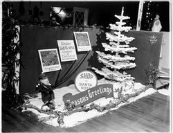 Santa Rosa Chamber of Commerce exhibit at the Gift Show, Santa Rosa, California, 1961