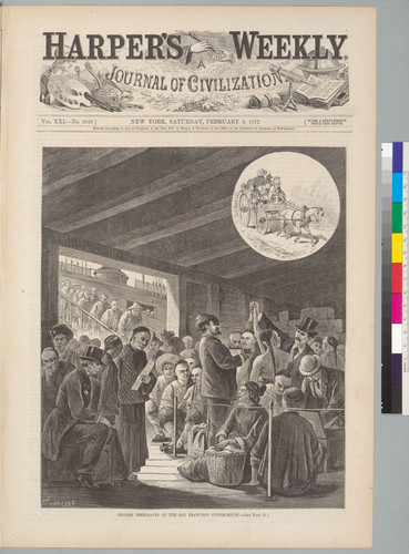 "Chinese Immigrants at the San Francisco Custom-House"