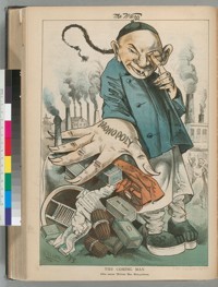 "The Coming Man: Allee sammee 'Melican Man Monopoleeee."