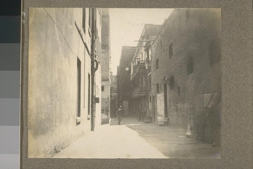 [Unidentified alley, Chinatown.]