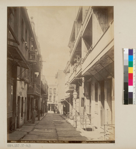 Spofford Alley, Chinatown, San Francisco, Cal