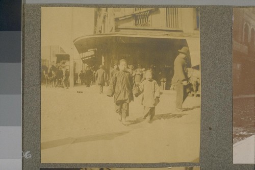 [Street scene, Chinatown.]