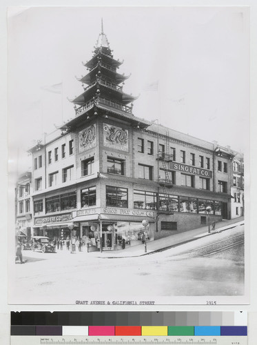 Grant Avenue & California Street. 1915