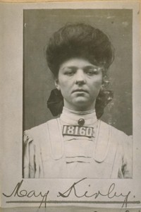 May Kirby: One of the old China Town pickpockets; she worked in that section of San Francisco. She has not been seen since the fire of April 18/06