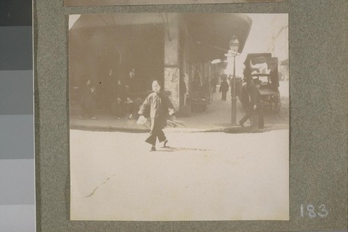 [Street scene, Chinatown.]